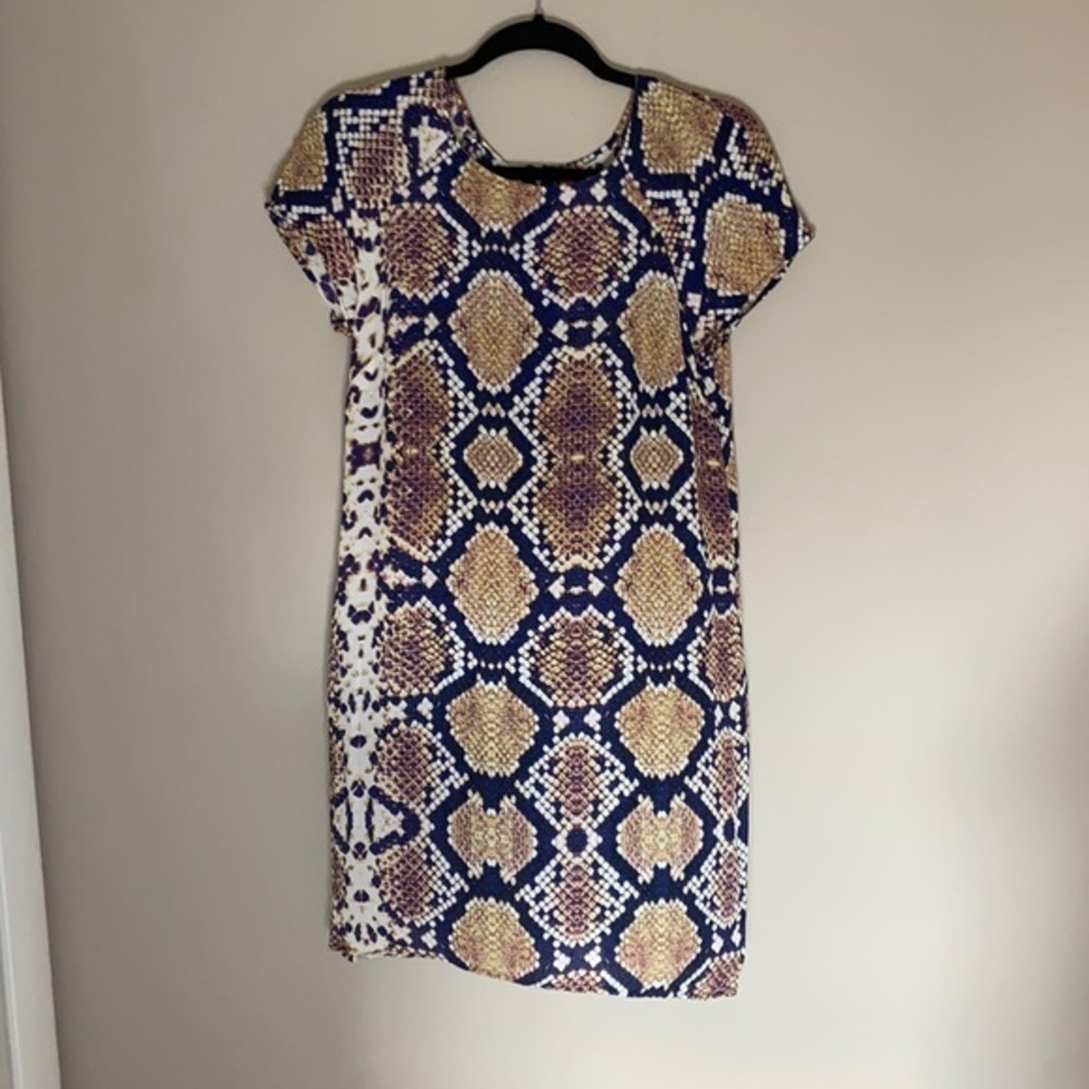 Eighty Sixty Snake Skin Dress size Medium